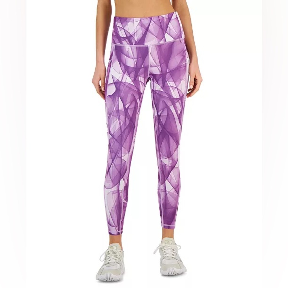 Ideology - Women's Swirling Smoke 7/8 Leggings - large